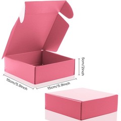 Cardboard Boxes Shipping Boxes,15 Pack Recyclable Corrugated Cardboard Box Sm…