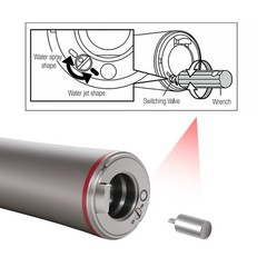 abdent 45° Angle Head Contra Angle LED Optic 1:4.2 Handpiece Inner Water Spray