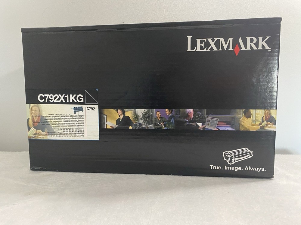 Lexmark C792X1KG Black 20,000 Page-Yield Extra High-Yield Toner Brand New Sealed