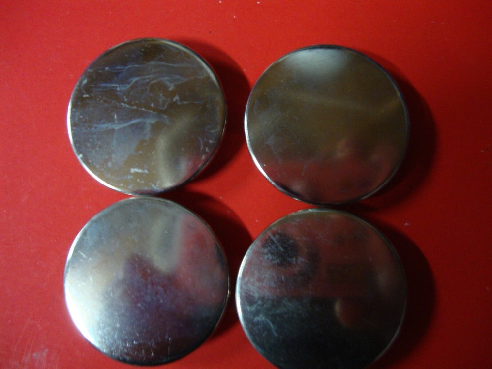 Chrome Plug Button, For 1-1/4″ hole size, HH Smith 3085 Quantity of 4
