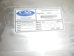 CSS ANTENNA MODEL DBC-7CAP DIPLEXER Combines 1710-2170 & 698-960 MHz