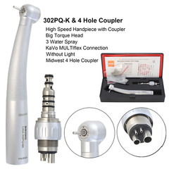 10pcs BEING Dental High Speed Handpiece & Coupling KaVo MULTIflex Midwest 4 Hole
