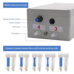 High Efficiency Goat Milking Machine with Adjustable Pulsation and Easy Cleaning