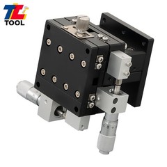 XYZ 3Axis Linear Stage Trimming Platform Bearing Tuning Sliding 60x60mm