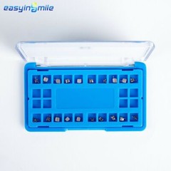 1X EASYINSMILE Dental Self-ligating Metal Brackets Brace Orthodontic ROTH/MBT022