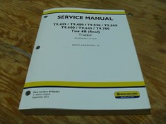 New Holland T9.700 Tier 4B 4WD Tractor Front Axle Service Shop Repair Manual