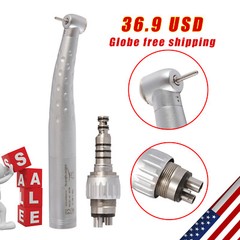 USA Dental (LED Fiber Optic) High Speed Handpiece 6Hole Quick Coupler