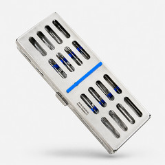 3 GERMAN DENTAL AUTOCLAVE STERILIZATION CASSETTE RACK BOX TRAY FOR 5 INSTRUMENT