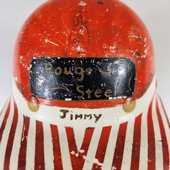 Rouge Steel Ford Motor Company Superglas Hardhat Hard Hat Fibre Metal Vintage