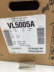 Baldor Reliance Motor VL5005A 0.5HP 115/230V 1140RPM NIB