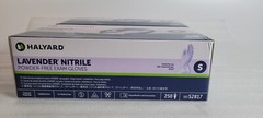 CASE OF 2 Halyard Lavender Nitrile Exam Gloves 52817 SMALL 500 GLOVES