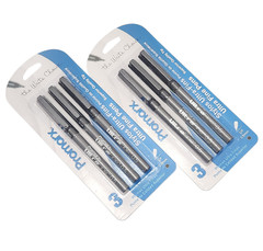 2 PACKS 6 PENS Promarx® ULTRA FINE PENS PRECISE AND VIVID LINES BLACK INK 0.5mm