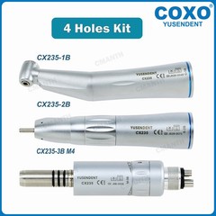 COXO Dental Contra Angle Turbine 1:1 Internal Water Low Speed Straight Handpiece