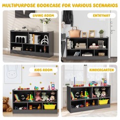 Costzon Toy Storage Organizer For Kids 5-Section School Classroom Storage For