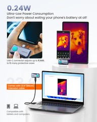 ANCEL IR101 Thermal Imaging Camera High IR Resolution 256X192 For IOS Phones