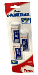 Hi-Polymer Erasers (3-pack) Latex Free Eraser that won’t tear paper