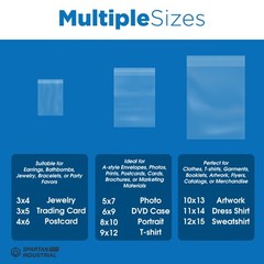 – 4″ X 6″ 1000 Count Crystal Clear Resealable Cello Poly Bags for Bracelet Pa…