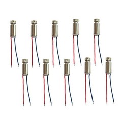 10pcs DC 1.5V-3V/8000RPM Vibration Motor Vibration Coreless Cup Brush Motor