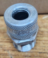 🤠 6) NEW APPLETON ALUMINUM CORD GRIP CONNECTOR .312-.437 CG-3150 LOT OF 6