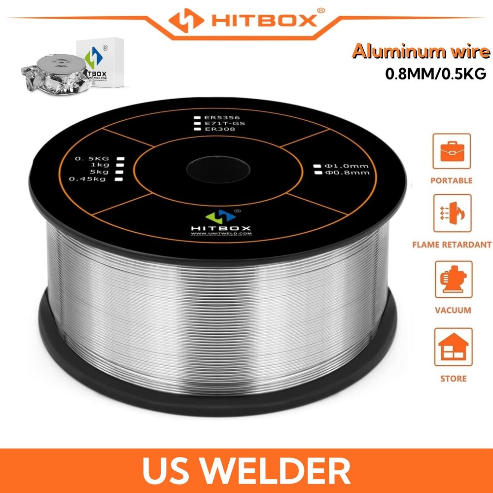 ER5356 0.04” 1.1 LB Aluminum Welding Wire 0.5KG 1mm Gas MIG Welding Wire