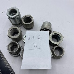 Assorted Size & Type Conduit Couplings LOT OF 11 🔔