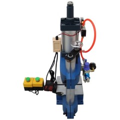 1100lbs 500kg Vertical Pneumatic Punch Press Machine 20mm Die Hole 4″ Stroke