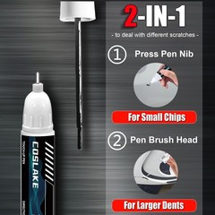 COSLAKE Car Touch Up Paint(Soul Red Crystal Metallic(46V)) for Mazda, Car Pai…