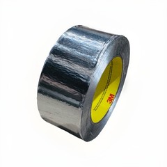 3M Aluminum Foil Tape 425 2″ x 60yd Silver – 4.6mil Thickness HVAC Tape -DENTED