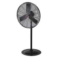 Dayton 6Ale8 Light Duty Industrial Fan, Pedestal Mount, 24 In Blade Dia, 115V,