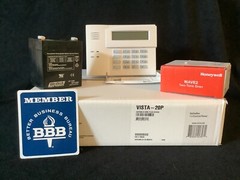 Honeywell Vista-20P, 6160RF, Wave2, Battery – “A+” rated BBB Company