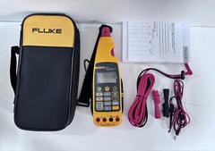 Fluke 773 Clamp Meter, Dual Backlit, 99.9 mA A, 0.2 in (5 mm) Jaw Capacity