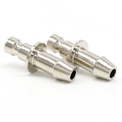 50pcs，Male Blood Pressure Metal NIBP Adapter Cuff Quick Connector Self-locking