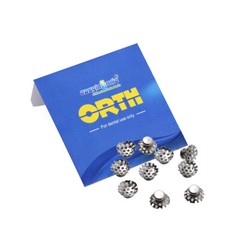 10Pc Dental Orthodontic Lingual Buttons Round MIM Mesh Base Bondable EASYINSMILE