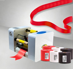 NEW Digital Ribbon Printer Satin Ribbon Printing Machine Hot Stamping for Gift