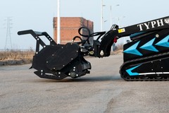 New TYPHON STOMP X1300 & STOMP 509 Mini Skid Steer Forestry Mulcher Attachment