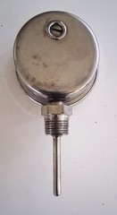 Vintage Rochester 3” Thermometer 50-400 Degrees Fahrenheit 2 1/2 inch Stem