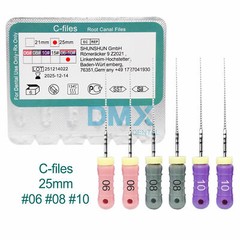 Dental Root Canal Files Hand Use Endodontic C File 25mm / K File 21mm 31mm