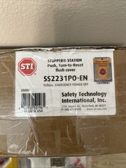 Safety Technology International Ss2271po-En Emergency Power Off Push