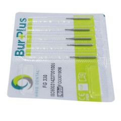 Wave Dental Carbide Burs FG 330 245 High Speed Pear Domed Fissure Friction Grip
