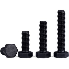 M10 1.0 Fine Thread Grade 8 Alloy Steel Full Thread Hex Head Bolts Screws DIN933
