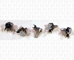 Alpha 50K Ohm Horizontal Mount Pot Potentiometers A50K A50K Lot Of 5