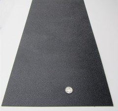 ABS Sheet Haircell Textured, 1 Side, Black, .062″ (1/16″) x 12″ x 24″, 4 Units