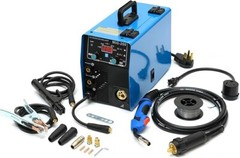 Gas and Gasless 200A 110V/220V Multiprocess MIG Welder – 4-In-1 Welding Machine