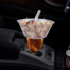 Potomac Collection Snack and Drink Cup, 30 Sets Disposable Plastic Cup with S…