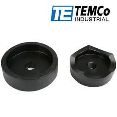 TEMCo 3″ Conduit Punch and Die For Hydraulic Knock Out Driver 3/4″-16 Thread