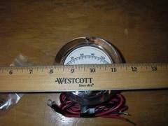 NEW: Western Electric Model 321-L Analog 150 Amp Meter, Ammeter.