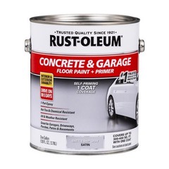 Rust-Oleum 225380 1-Gal Battleship Gray Satin Concrete Floor Paint – 2-Pack
