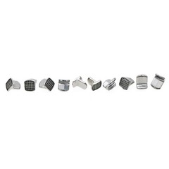Dental Orthodontic Metal Ceramic Cleat Lingual Button Hinges Traction Hook Turbo