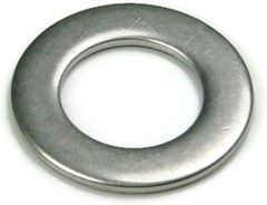 Stainless Steel Flat Washer Series 9C1616, 1 ID x 1.75 OD x 3/32 THK, Qty 25
