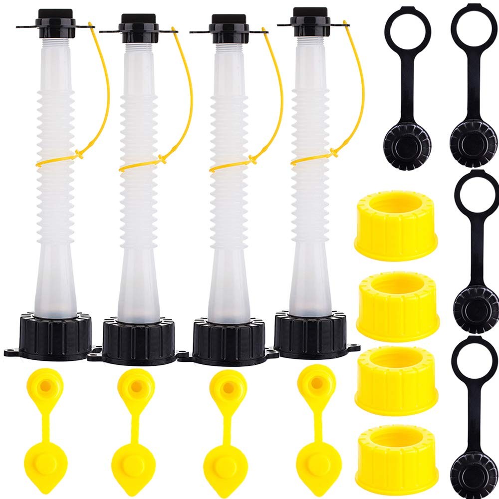 Replacement Gas Can Spouts Improved Design Flexible Pour Nozzle for Older Gas Ca